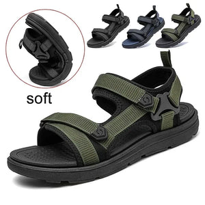 Vanmie Sandal Men 2023 Summer Sandals for Men Leisure Beach Sandals Male Summer Shoes Lightweight Outdoor Casual Shoes