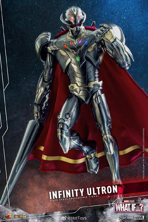 Original HOTTOYS HT Marvel WHAT IF Infinity Ultron Vision TMS063 1/6 Anime Action Figure Toy Model Collection Hobby Gift