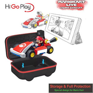 For Nintendo Switch OLED Mario-Kart Storage Bag Portable Case NS Waterproof Hard Shell Protector Storage Bags Switch Accessories