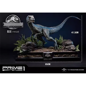 Prime 1 Studio LMCJW2-01 1/6 Jurassic Dinosaur Blue P1S state EX Edition Limited Edition Collection Figure Model 16 inch