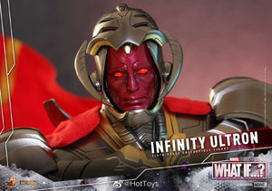 Original HOTTOYS HT Marvel WHAT IF Infinity Ultron Vision TMS063 1/6 Anime Action Figure Toy Model Collection Hobby Gift