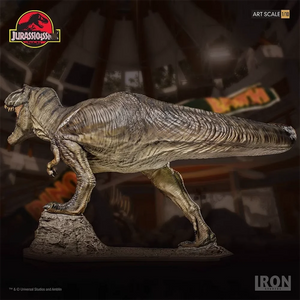 Original IRON STUDIOS Tyrannosaurus 1/10Jurassic Dinosaur statue scene ornament collection limited edition 85CM