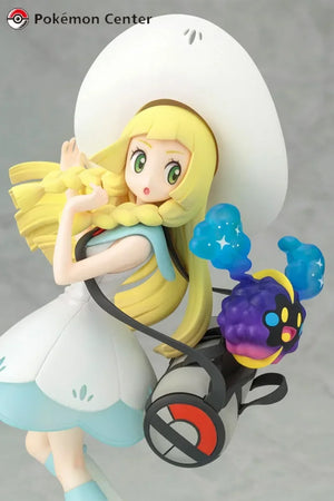 In Stock Kotobukiya Pokémon Moon Lillie Original Anime Figure Model Doll Action Figures Collection Cute Toys for boys Gifts PVC