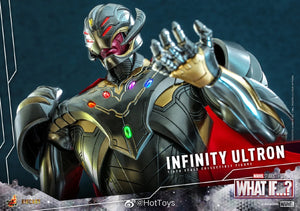 Original HOTTOYS HT Marvel WHAT IF Infinity Ultron Vision TMS063 1/6 Anime Action Figure Toy Model Collection Hobby Gift