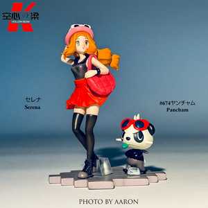 [1/20 Scale World] Serena & Pancham Toy Figure Decoration