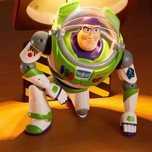 Disney Toy Story Buzz Lightyear Roadblock Series Night Light  Action Figure Toy Gifts for Kids Room Decoration Toy Story Light