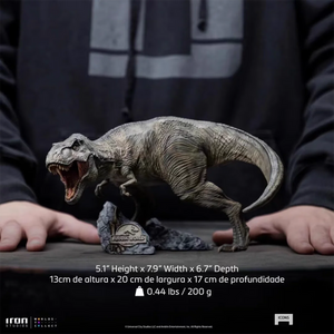 33TOYS Iron Studios UNIVJP74722-IC Jurassic Dinosaur tyrannosaurus rex Limited edition 5.1 inch Statue Scene Decoration Gift