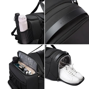 BANGE Sports Bags Men Gym Bags For Fitness Training Outdoor WaterProof Sport Bag Dry Wet Separation Bags Sac De Travel Bag