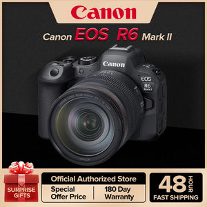 Canon EOS  R6 Mark II Full-Frame Flagship Professional Mirrorless Digital Camera 24.2 Million Pixels 6K Video New Product R6II