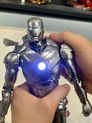 Ht Hottoys 1/6 Mms431-d20 Die Cast Alloy Iron Man 1 Mk2 Regular Edition Deluxe Venue Edition Marvel Anime Action Model Gitfs