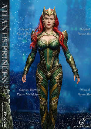 FP-22170 1/6 Scale Female Soldier Princess Atlantis Aquaman Amber Heard Full Set 12-inch Action Figure Model Gifts Collection