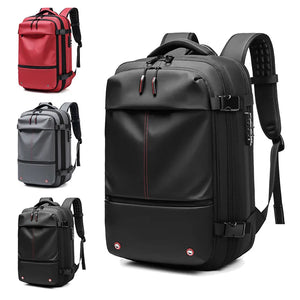 Vacuum Compression Large-capacity Backpack Travel Backpack Men's Business Multifunction Computer Bag Fashion Fitness Bags 2024