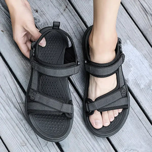 Vanmie Sandal Men 2023 Summer Sandals for Men Leisure Beach Sandals Male Summer Shoes Lightweight Outdoor Casual Shoes