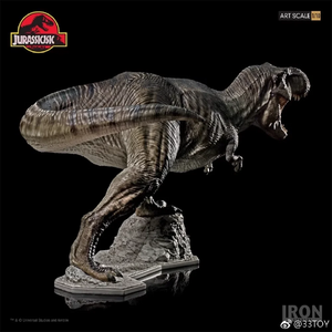 Original IRON STUDIOS Tyrannosaurus 1/10Jurassic Dinosaur statue scene ornament collection limited edition 85CM