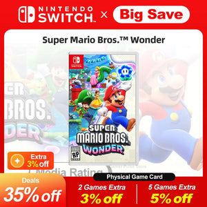 Super Mario Bros. Wonder Nintendo Switch Game Deals 100% Official Original Physical Game Card Action Genre for Switch OLED Lite