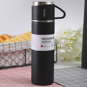 Vacuum Flasks & Thermoses Set Thermos for Hot Water Bottle Drinkware Fathers Day Gifts Home & Stainless Steel 500ml Thermal Cold