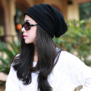 Protect Yourself From The Cold Winter With This Stylish Oversized Slouch Hat