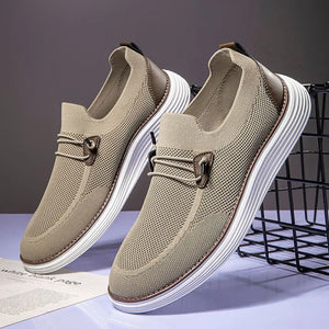 Fujeak Shoes For Man Breathable Fashion Men Sneakers Outdoor Casual Walking Loafers Breathable Tenis Masculin Zapatillas Hombre