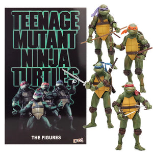 Ninja Turtle Figures Raph Mikey Leonardo Donatello Action Figure PVC NECA TMNT Collection Doll Movable Model Toy