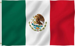 Directly Delivery 100% Polyester National Country Mexico Mexican Flags