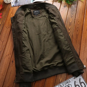 Spring Autumn New Jacket Men Fashion Casual Windbreaker Jacket Coat Male Outwear Plus Size Military Uniform Embroidery Baggy