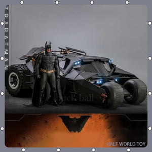 Original Hot Toys 1:6 MMS596 Batman Begins Movie Action Figure Batman Figure Chariot Collectible Begins Model Toy Gifts