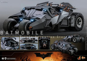 Original Hot Toys 1:6 MMS596 Batman Begins Movie Action Figure Batman Figure Chariot Collectible Begins Model Toy Gifts