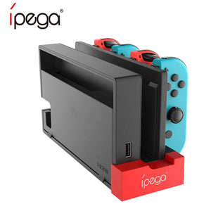 PG-9186 Controller Charger Charging Dock Stand Holder for Nintendo Switch NS Joy-Con Game Console Controller Charger Station