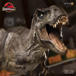 Original IRON STUDIOS Tyrannosaurus 1/10Jurassic Dinosaur statue scene ornament collection limited edition 85CM