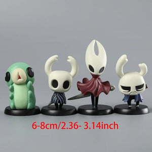 1pc Hollow Knight Silk Song Knight Hornet Grub Zote Quirrel Shade Cornifer Myla PVC Figure Model Ornament Toy Collection Gift