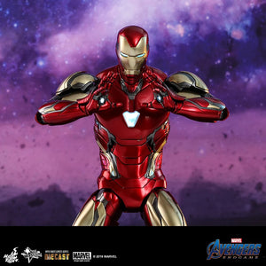 Original New Hot Toys Marvel Avengers Alloy Iron Man Mk85 1/6 Anime Action Figure Collection Head Engraving Toys Model Gifts