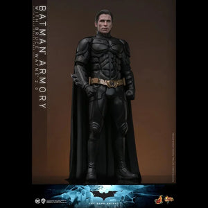 Presale New Hot Toys 1/6 Bruce Wayne Batman Figure Batman Armory Action Figure The Dark Knight Figurine Ht Mms750 Kid Toy Gifts