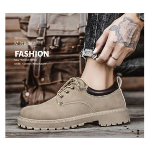 Leather Casual Shoes Autumn New Men's Casual Shoes Platform Designer Dress Shoes Business Men Oxford Shoes Waterproof Loafers