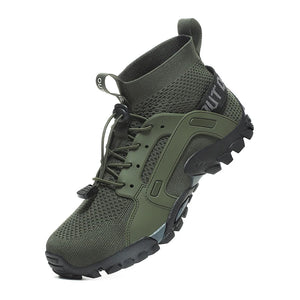 Outdoor Men Women Hiking Shoes Breathable Casual Hiking Fishing Overshoes Wading Shoes Outdoor Sports Shoes Tenis Para Hombre