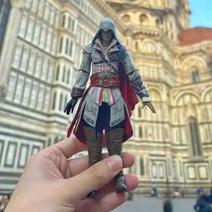 In Stock Assassin's Creed Iii Action Figure Ezio Figuras Toys Neca Game Figurine Anime Figura Pvc Collection Model Doll Gift