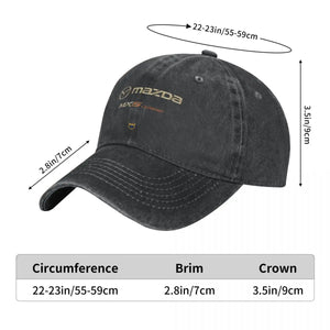 Mazda MX-5 Baseball Cap Men Hats Women Visor Protection Snapback Caps