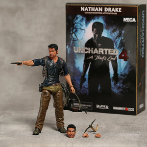 NECA Nathan Drake Uncharted 4 7" Action Figure Ultimate Movie Collection Toy