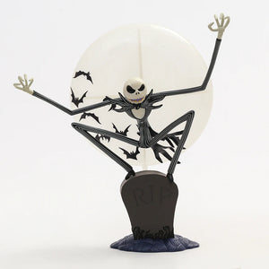 Luminous Jack Skellington Nightmare before Christmas PVC Figure Collection Model Toy Xmas Gift