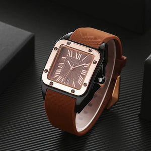 Quartz Fashion Exquisite Ladies Watch Lover Watches Silicone Material Watchband Fresh Noble Elegant Wristband Comfortable