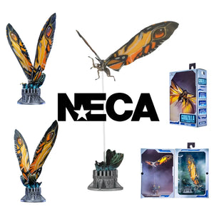 Neca Movie Godzilla King Of The Monsters Mothra 7inch Figures Kids Toys Desktop Ornaments Decoration For Holiday Gift