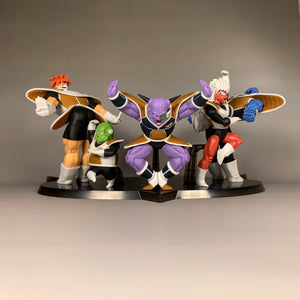 Dragon Ball Z Ginyu Force Figure Anime Figurine Jeice Guldo Recoom Burter Action Figure Pvc Statue DBZ Fgure Model Doll Toy