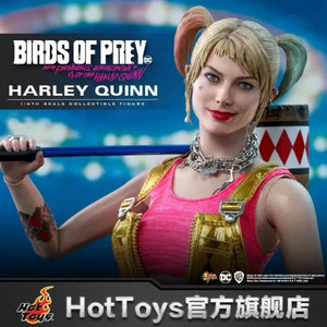 Original Hot Toys HT MMS565 1/6 Raptors Squad Harley Queen Ugly Woman 4.0 Full Set 12In Action Figure Body Model Doll Collectibl