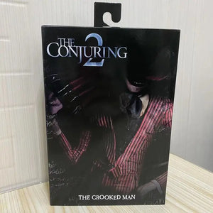 Neca The Conjur-ing 2 Universe Crooked Man Action Figures Horror Figure Joint Movable Bookshelf Collection Model Toy Gift