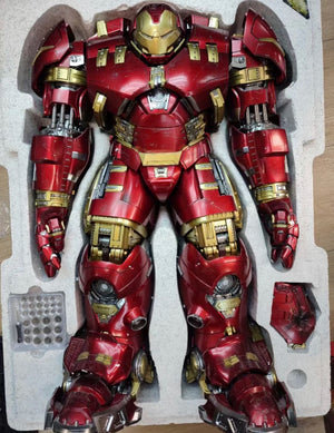 Hottoys MMS510 Marvel The Avengers Iron Man Mk44 Anti-hulk 2.0 Deluxe Hulkbuster Alloy Anime Action Collection Figures Gift Toy