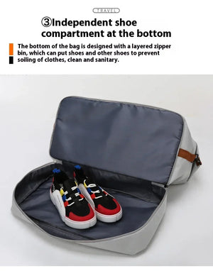 Travel Gym Bag Short-distance Luggage Portable Fitness Bags Shoulder Crossbody Chest Bag Handbags Duffle Carry On Weekender Bag