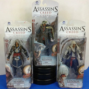 In Stock Assassin's Creed Iii Action Figure Ezio Figuras Toys Neca Game Figurine Anime Figura Pvc Collection Model Doll Gift