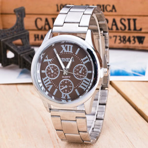 Quartz Movement High Quality Classic Women Stainless Steel Waterproof Ladies Watch