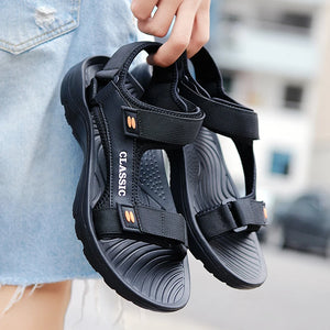 Men Sandals Summer Leisure Beach Holiday Sandals Men Shoes 2024 New Outdoor Sneakers Male Retro Comfortable Casual Sandals Men