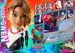 Hottoys 1/6 Mms576 Spider-Man: Into The Spider-Verse Spider-Gwen Ht Original Genuine Model Marvel Comics Anime Figure Action Toy