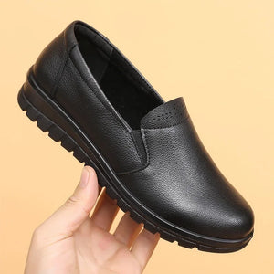 Women's Round Toe Office Shoes Comfortable Women's Shoes Casual Thick-soled Women's Shoes Outdoor Trendy Sports  Women